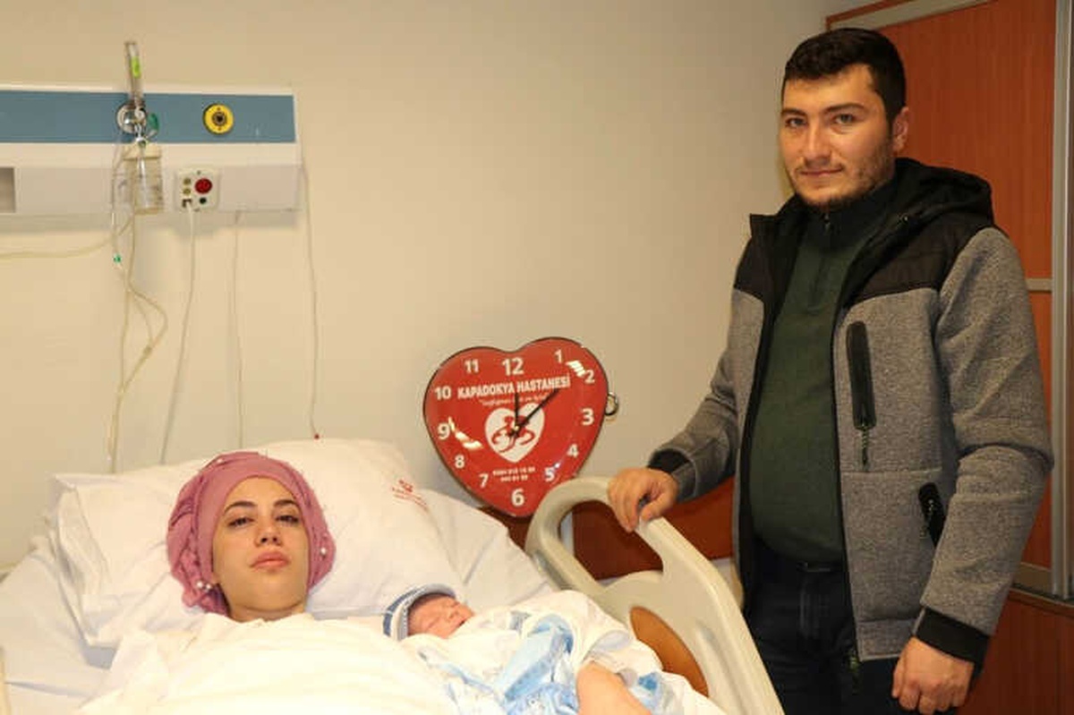 Nevşehir\'de Yeni Yılın İlk Bebeği Dünyaya Geldi