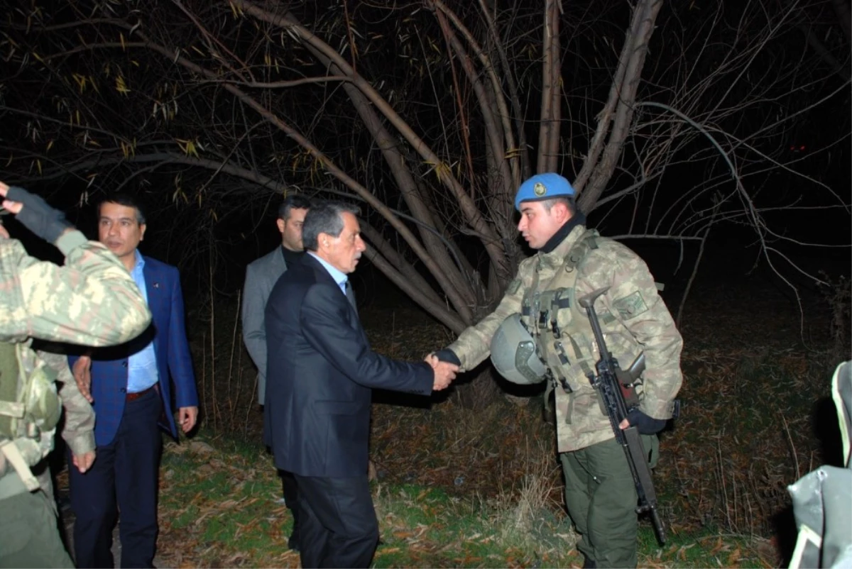 Vali Kalkancı Polis ve Askeri Yalnız Bırakmadı