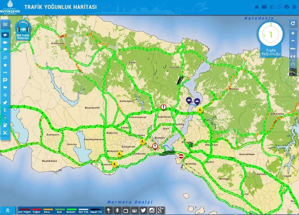 Yeni Yılın İlk Gününde Yollar Boş Kaldı