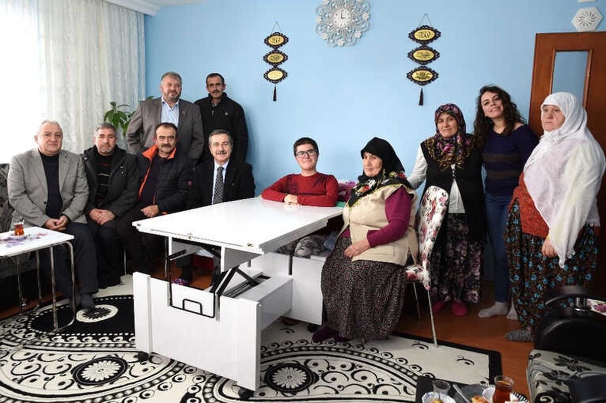 Başkan Ataç\'tan Geçmiş Olsun Ziyareti