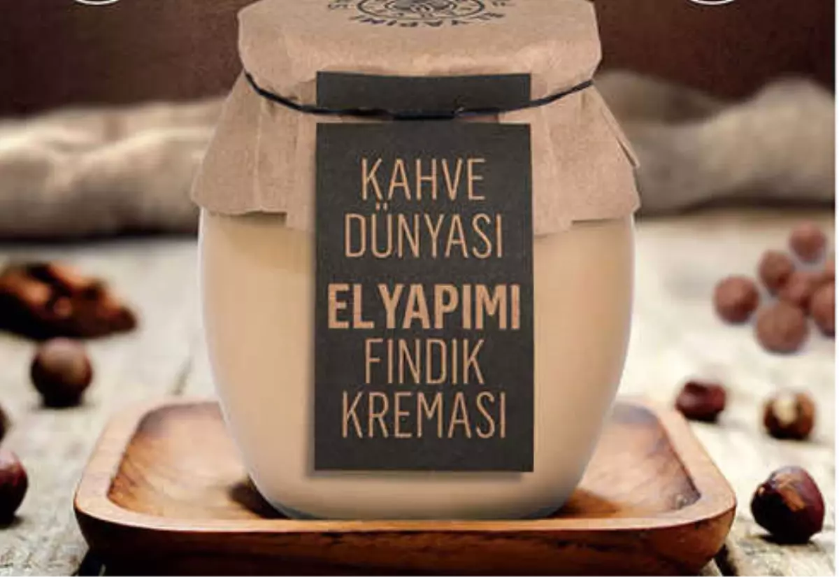 El Yapımı Fındık Kreması Kahve Dünyası\'ndan