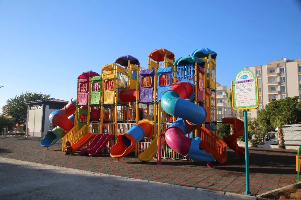 Erdemli\'de Çocuk Oyun Parklarının Sayısı Artıyor