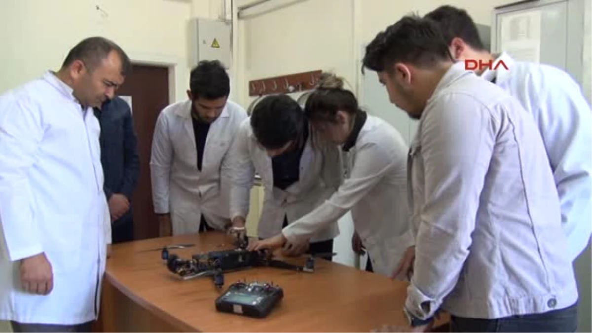 Nevşehir Üniversiteliler, Havada, Karada ve Denizde Hareket Eden Drone Yaptı