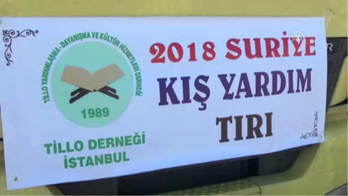 Suriyelilere 10 Tır Yardım