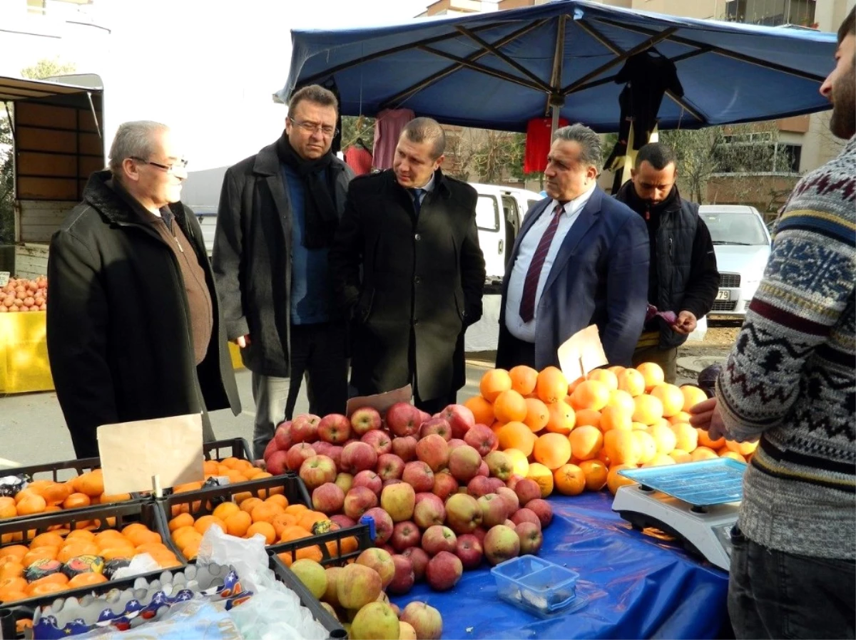 Tarım Müdürlüğü Üretici Pazarını Denetledi