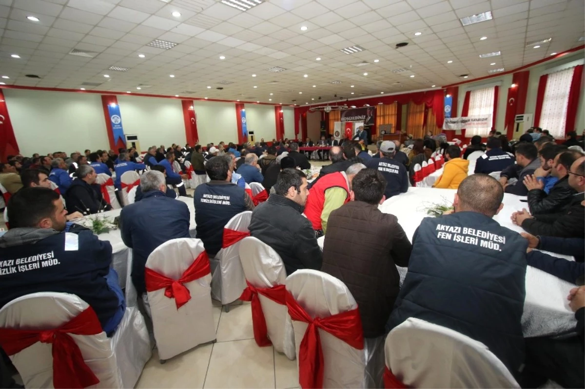 Akyazı Belediyesi İşçi Toplantısı Gerçekleştirildi