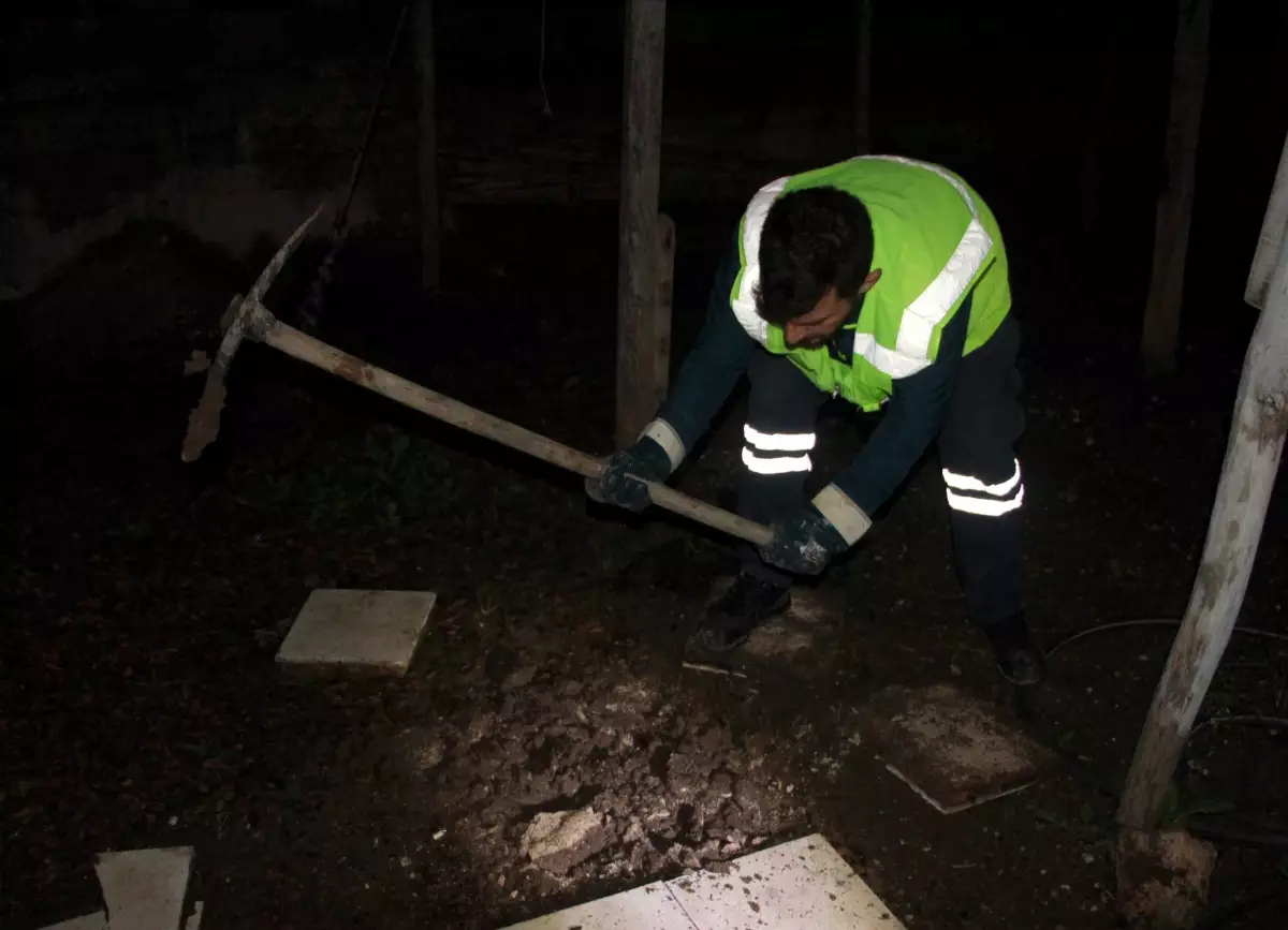 Altyapı Hatlarında Gece-Gündüz Demeden Temizlik Yapılıyor