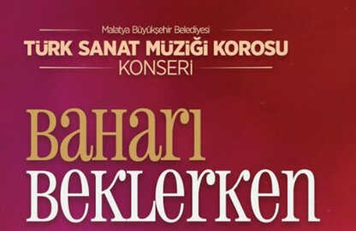 \'Baharı Beklerken\' Sanat Müziği Konseri