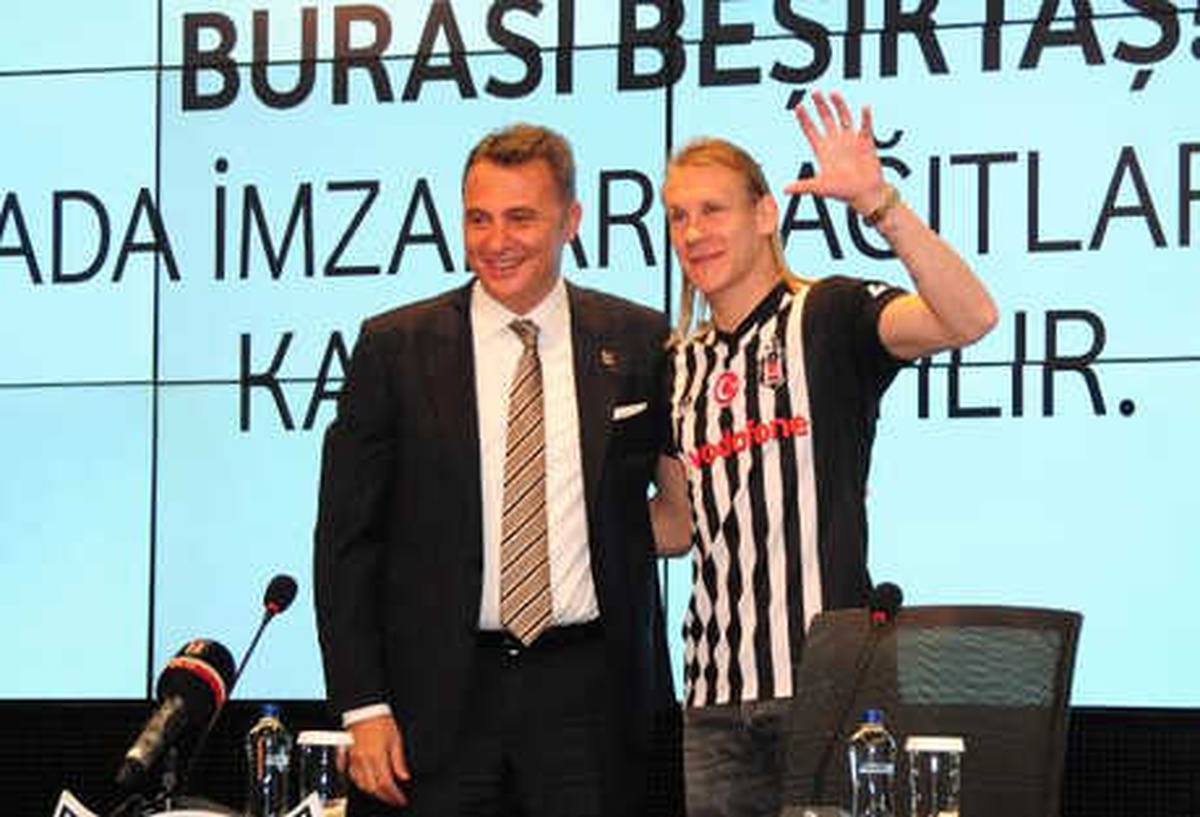 Beşiktaş, Domagoj Vida ile Sözleşme İmzaladı (2)