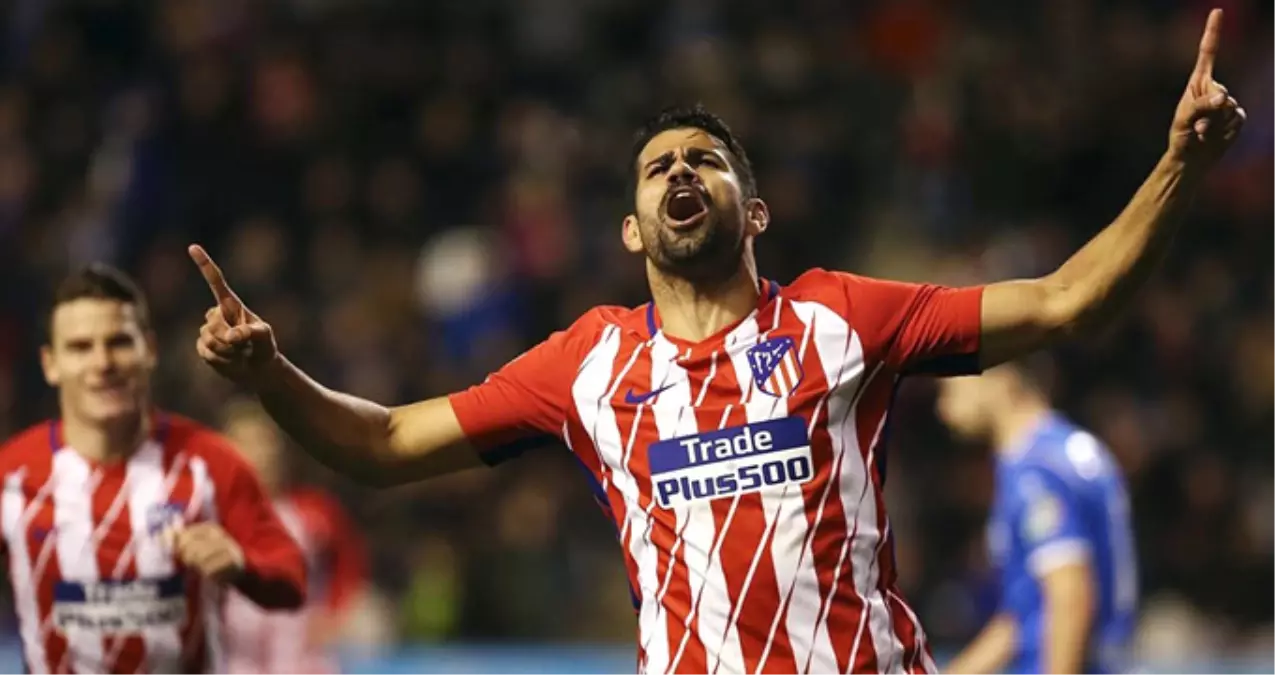 Diego Costa, Atletico Madrid\'e Golle Döndü