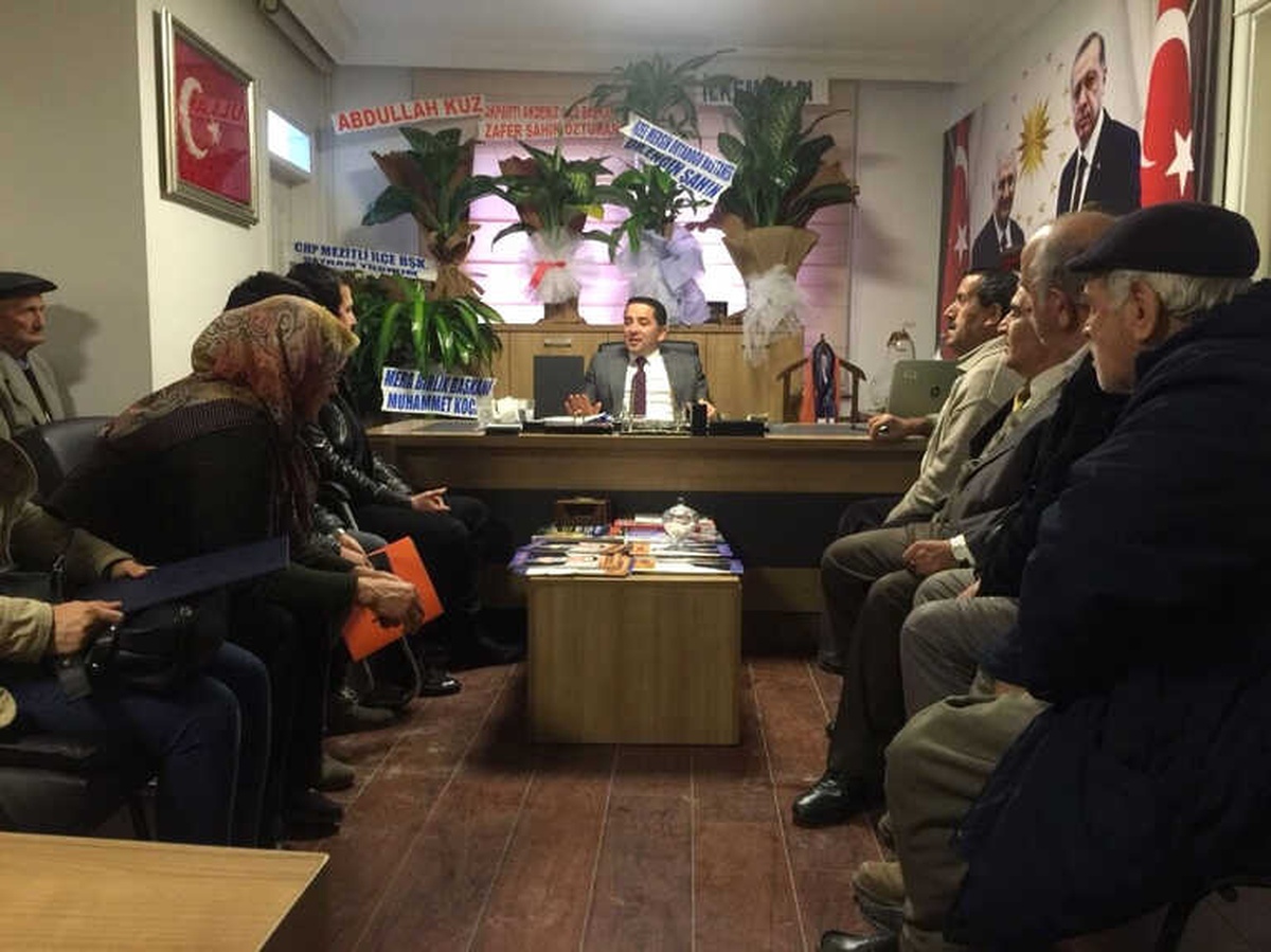 AK Parti\'li Gültekin, Halkın Sorunlarını Dinlemeye Devam Ediyor