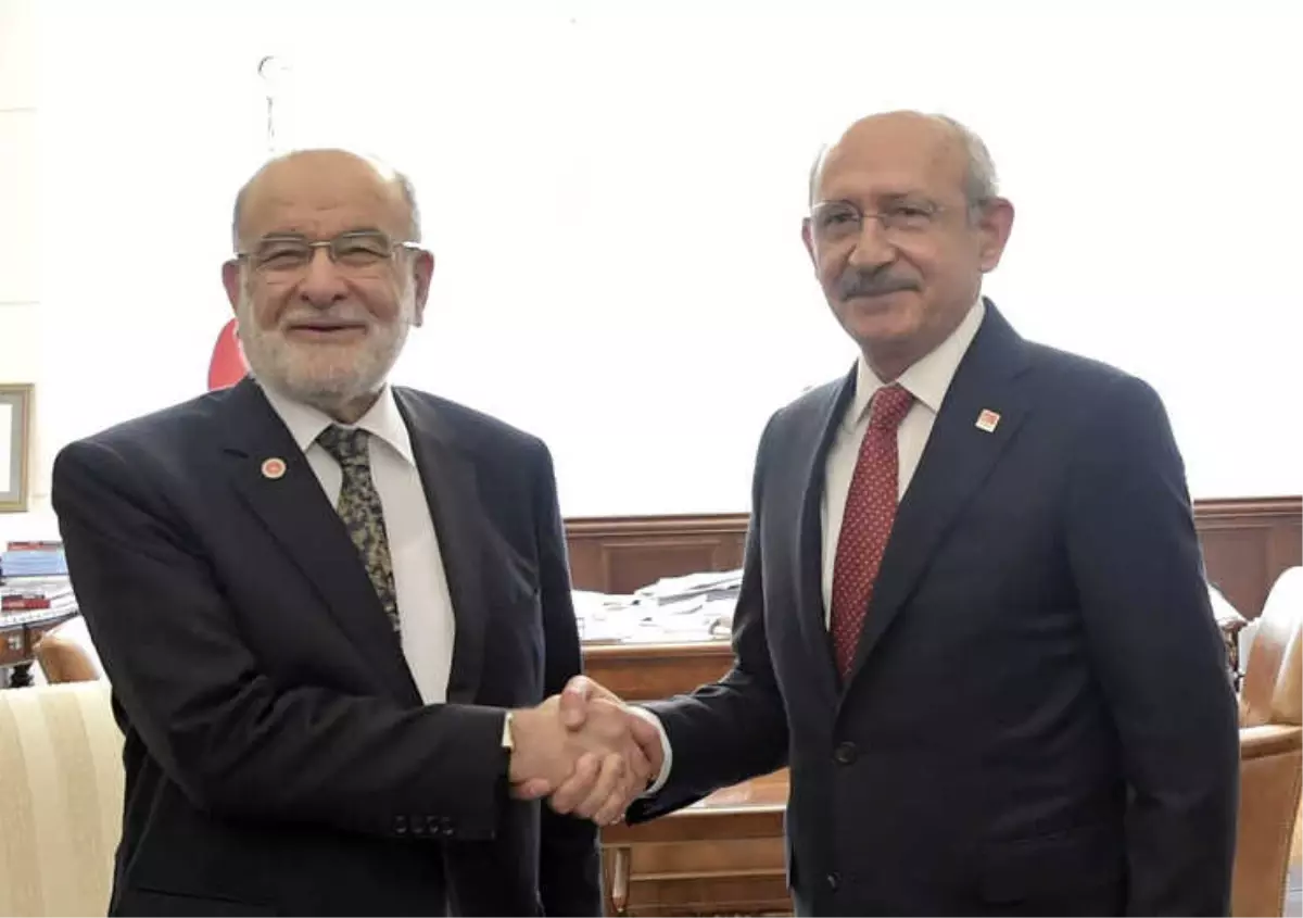 Karamollaoğlu\'ndan Kılıçdaroğlu\'na Ziyaret