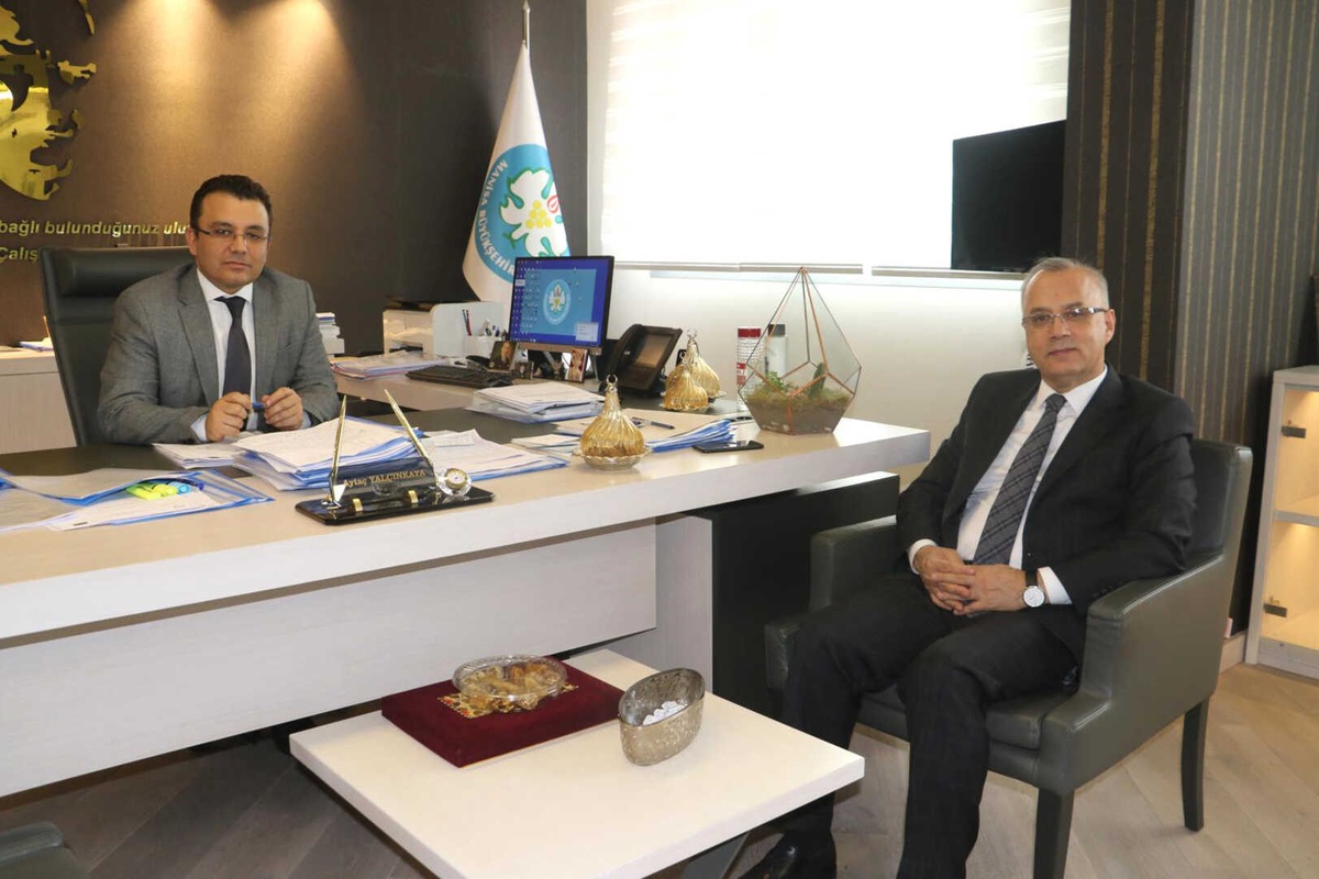 Kayda\'dan Büyükşehir\'e Yeni Yıl Ziyareti