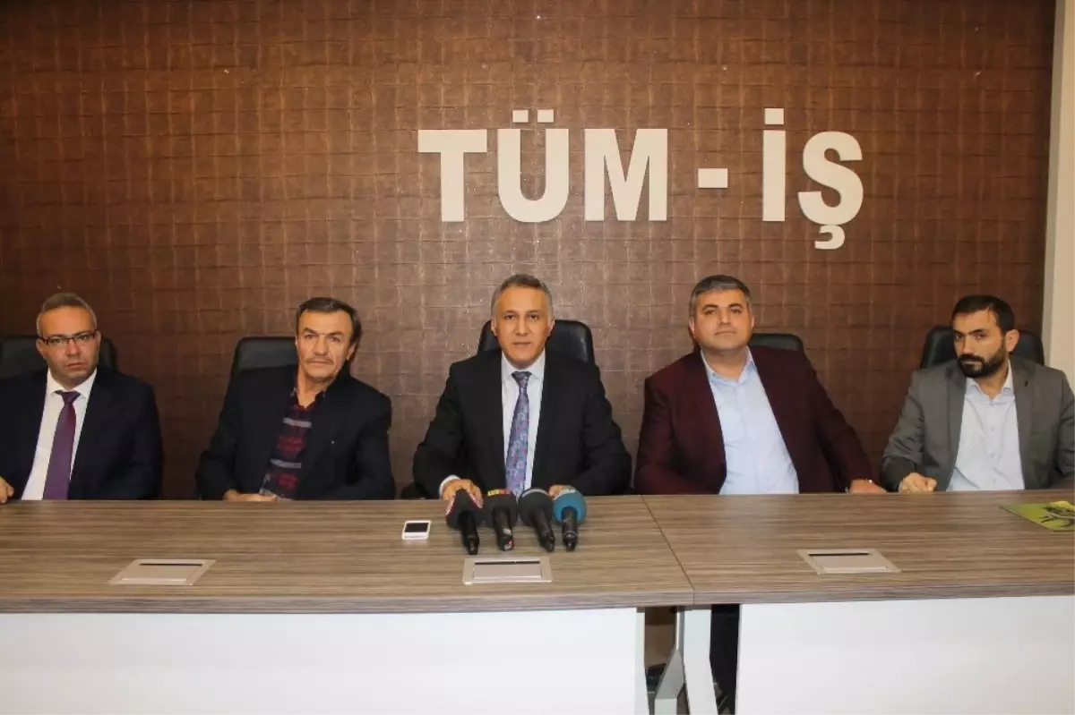 Tüm-İş Konfederasyonu Genel Başkanı Şahin: "Taşeron İşçilerin Kadroya Başvurmaları Sürecinde...