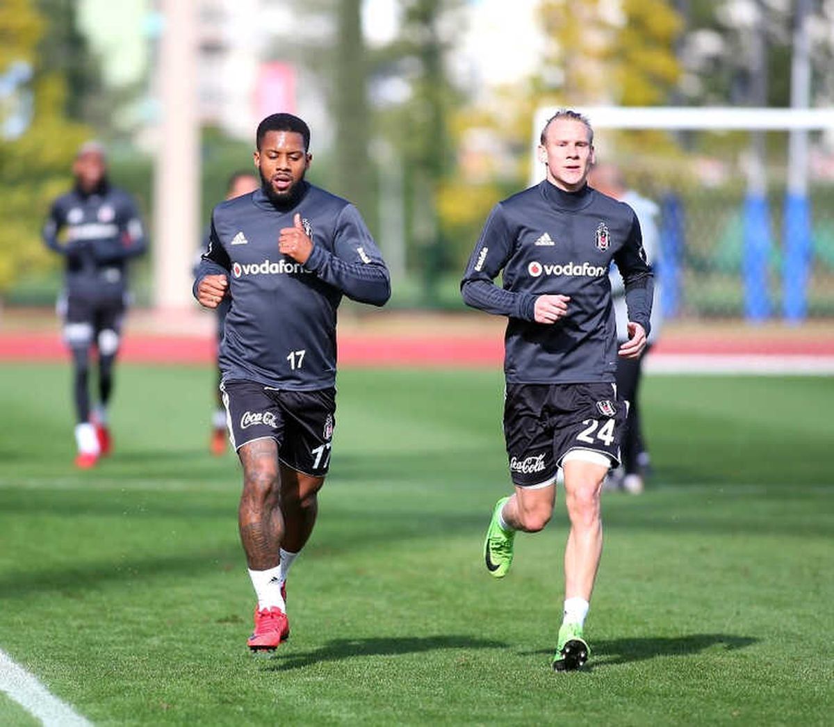 Beşiktaş\'ta Keyifli Antrenman