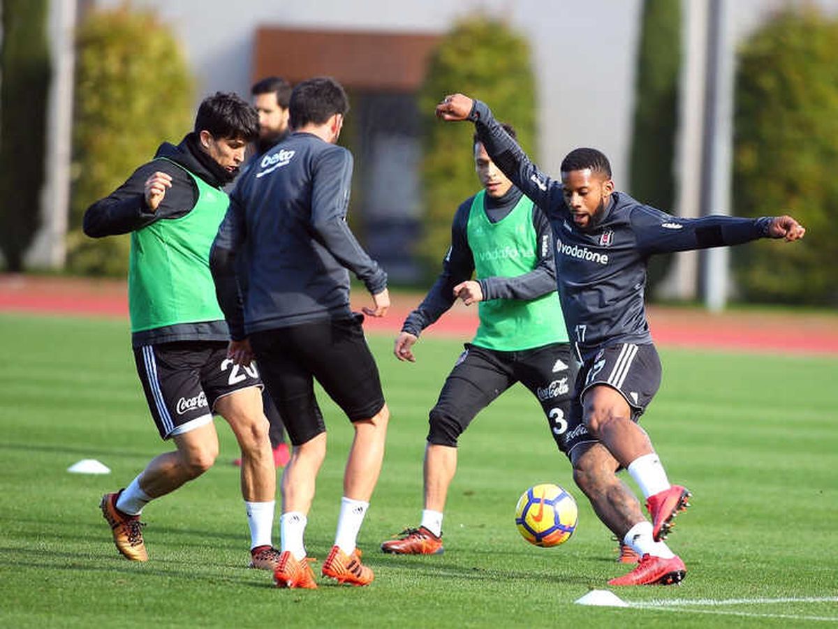 Beşiktaş\'ta Keyifli Antrenman