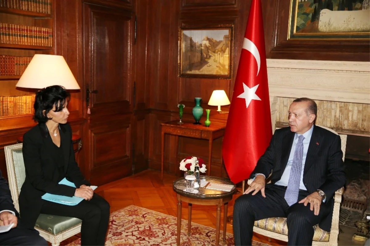 Cumhurbaşkanı Erdoğan, Rachida Dati\'yi Kabul Etti