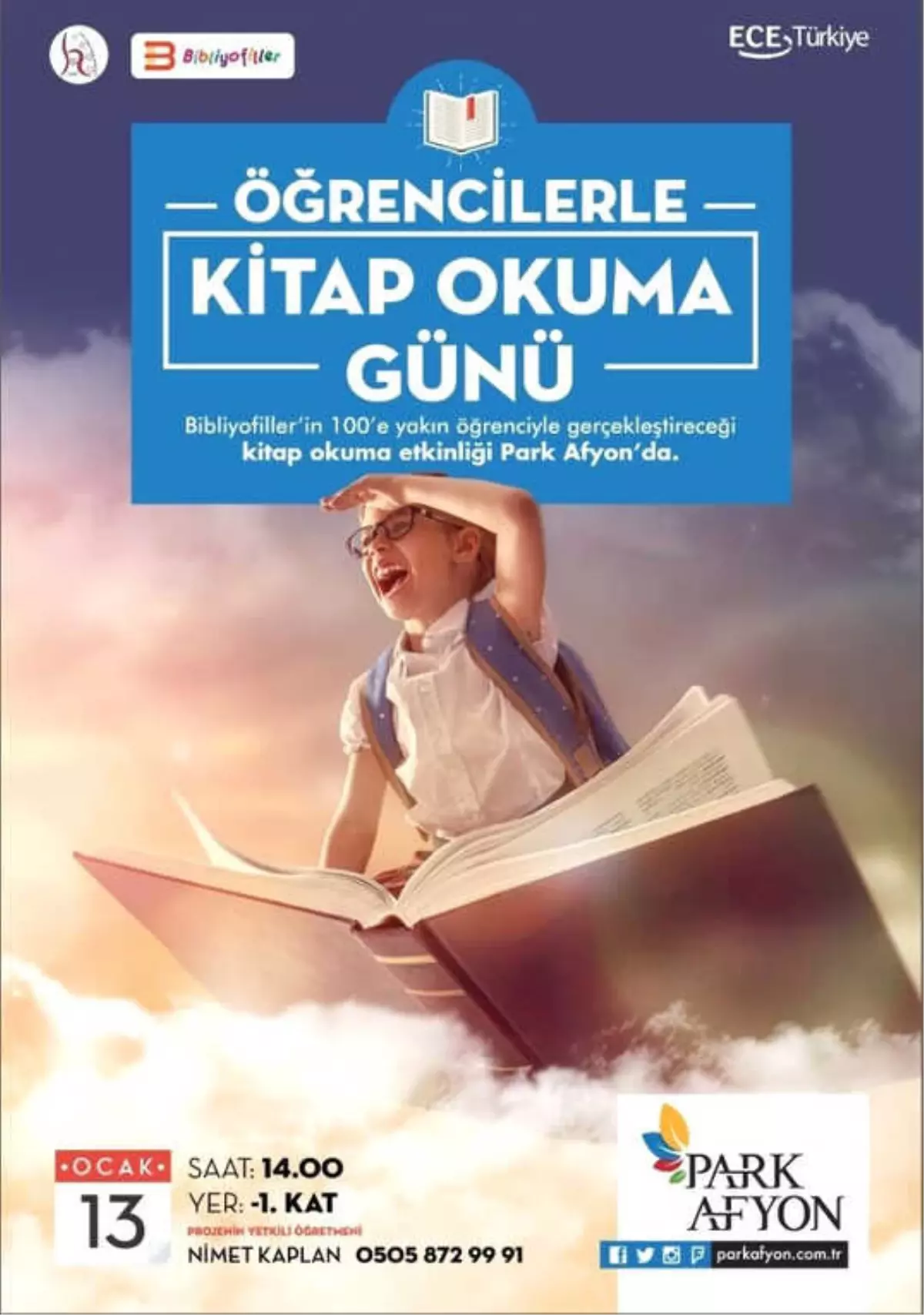 Hacı Ahmet Özsoy Ortaokulu\'nun "Bibliyofiller"İnden Örnek Etkinlik