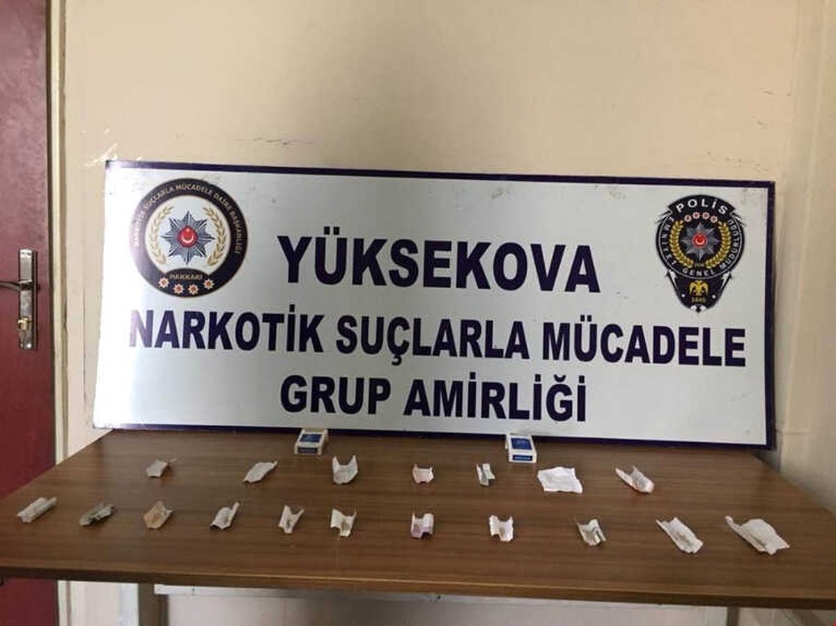 Hakkari\'de Uyuşturucu Operasyonu