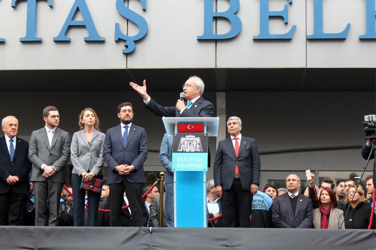 Kılıçdaroğlu, Beşiktaş Belediyesini Ziyaret Etti