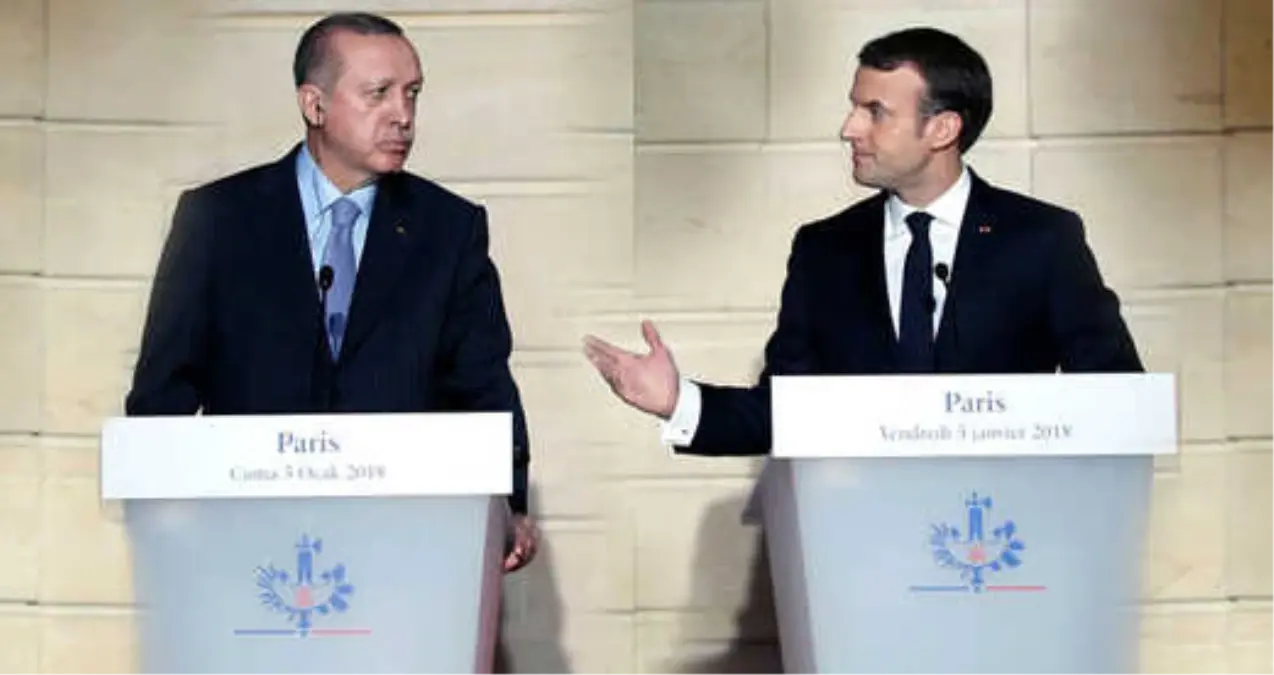 Macron, Erdoğan\'ın Yanında İki Yüzlülüklerini İtiraf Etti: Yeni Başlıklar Açılmayacak!