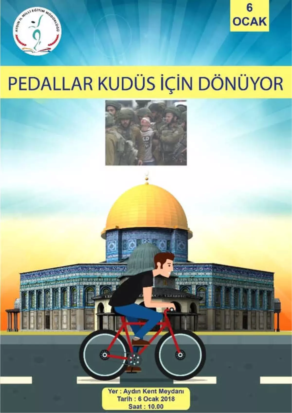 Pedallar Kudüs İçin Dönüyor