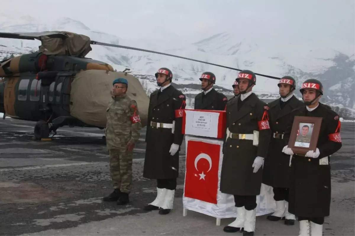 Şehit Er Törenle Memleketine Uğurlandı