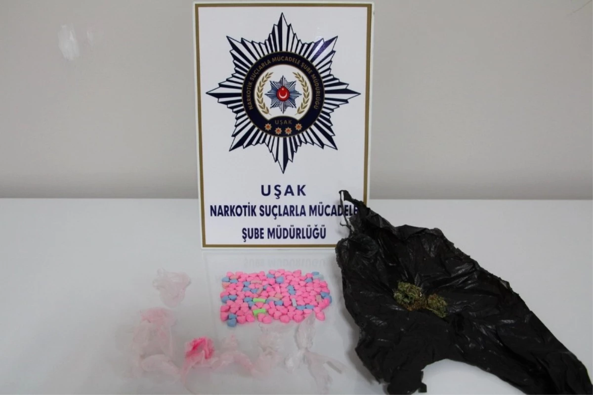 Uşak\'taki Uyuşturucu Operasyonunda 7 Kişi Gözaltına Alındı