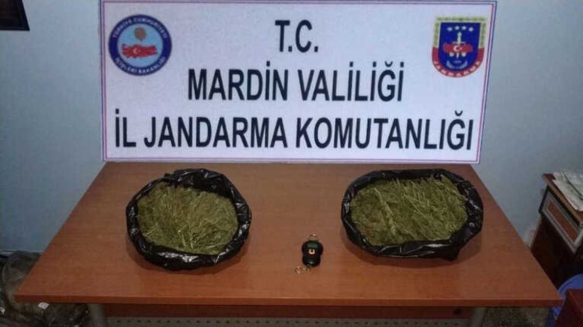 Midyat\'a 1 Kilo 390 Gram Esrar Ele Geçirildi