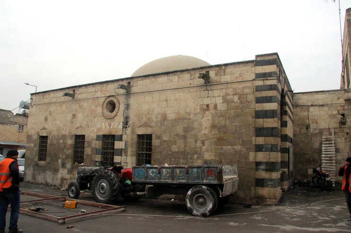 Toğlu Hamamının Restorasyonuna Başlandı