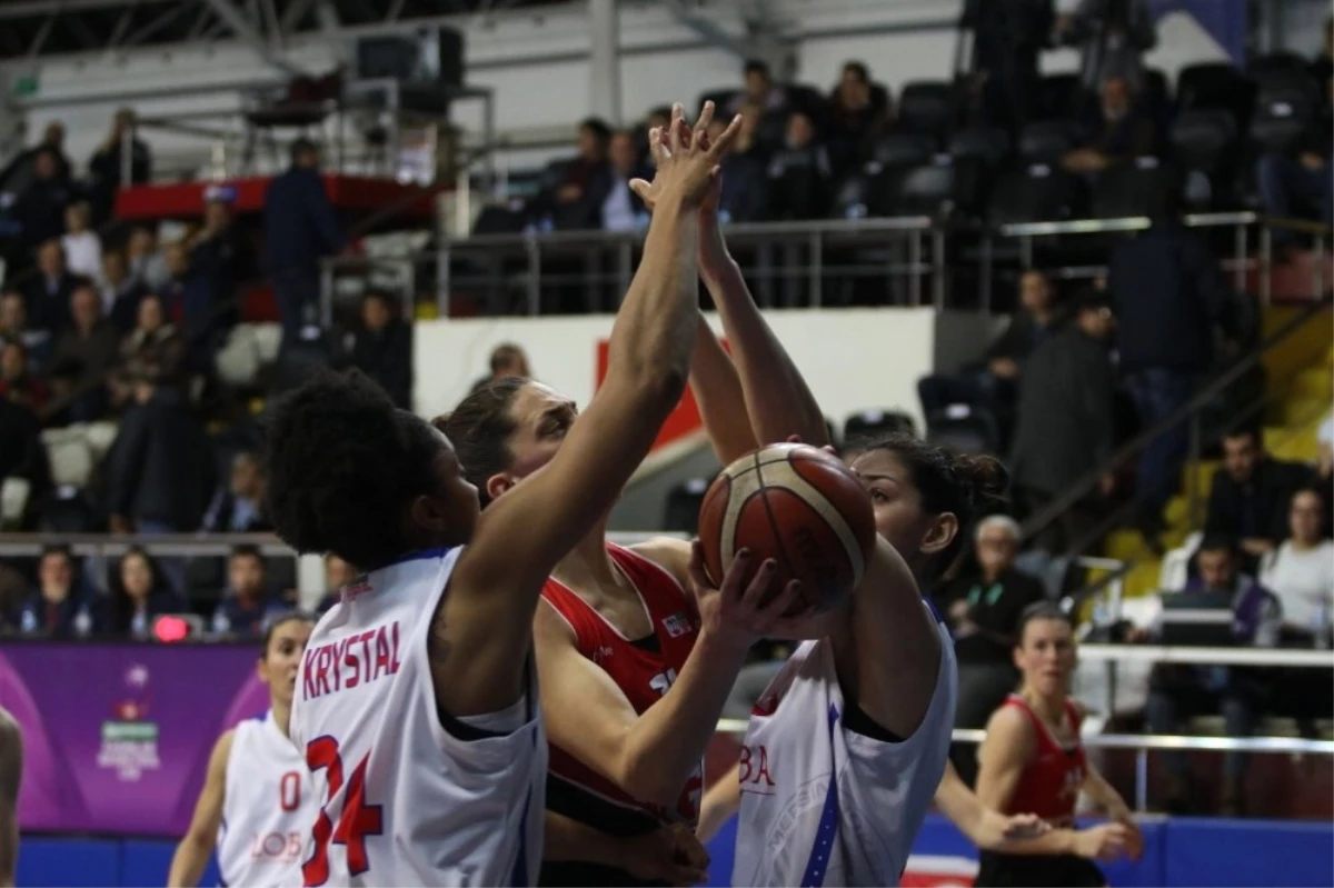 Bilyoner.com. Kadınlar Basketbol Ligi: Mersin Büyükşehir Belediyespor: 74 - Abdullah Gül...
