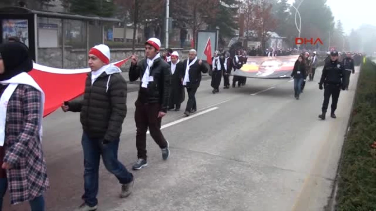 Çorum Sarıkamış Şehitlerini Anma Programında 9 Yaşındaki Şehit Oğlu Duygulandırdı