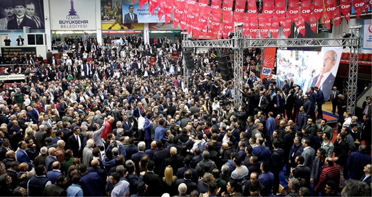 İzmir İl Kongresindeki "Kerbela Pankartı" Kavgasına CHP\'den İlk Yorum: Sabotaj!