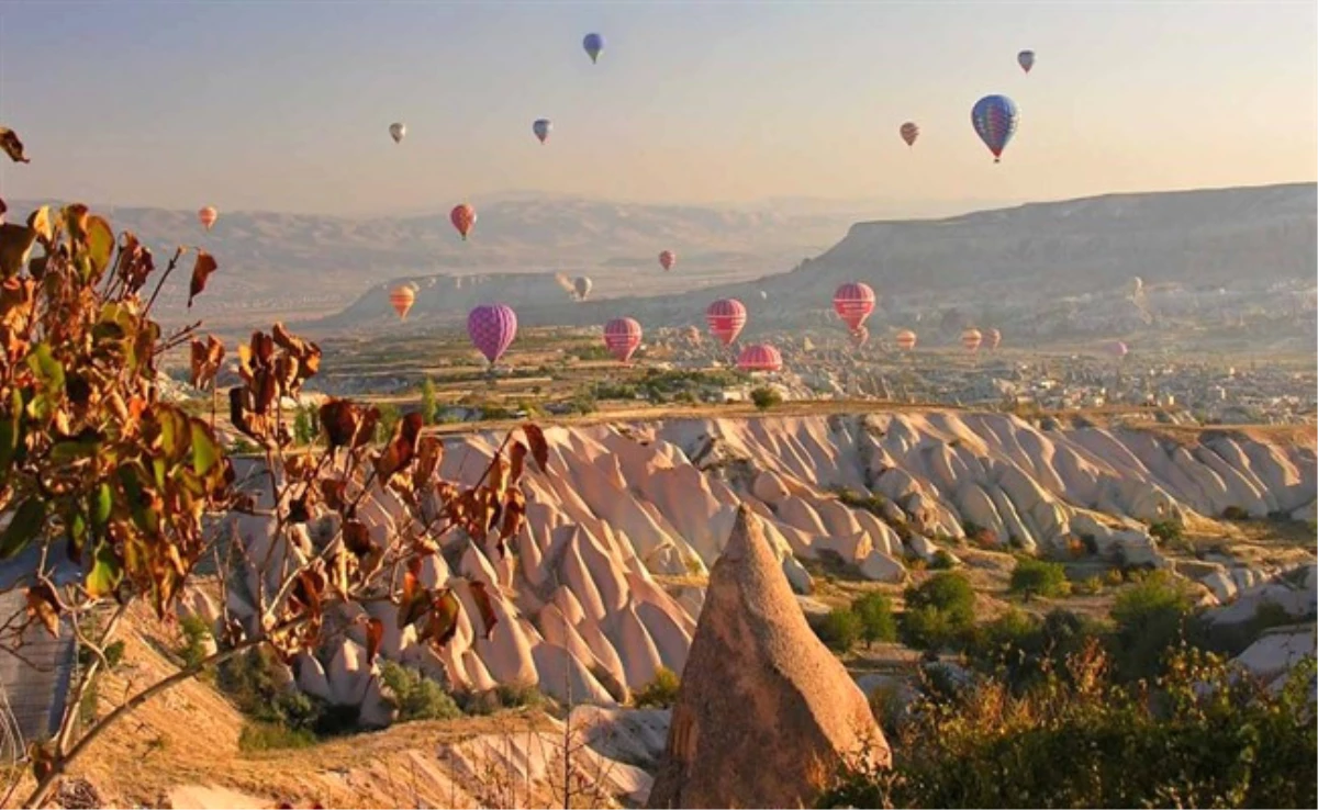 Kapadokya\'ya Gelen Turist Sayısı 2017\'de Yüzde 48 Arttı