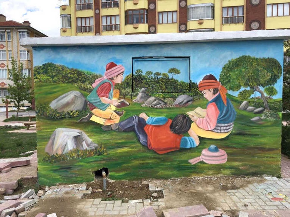 Akşehir\'de Trafolar Sanat Eserlerine Dönüştü