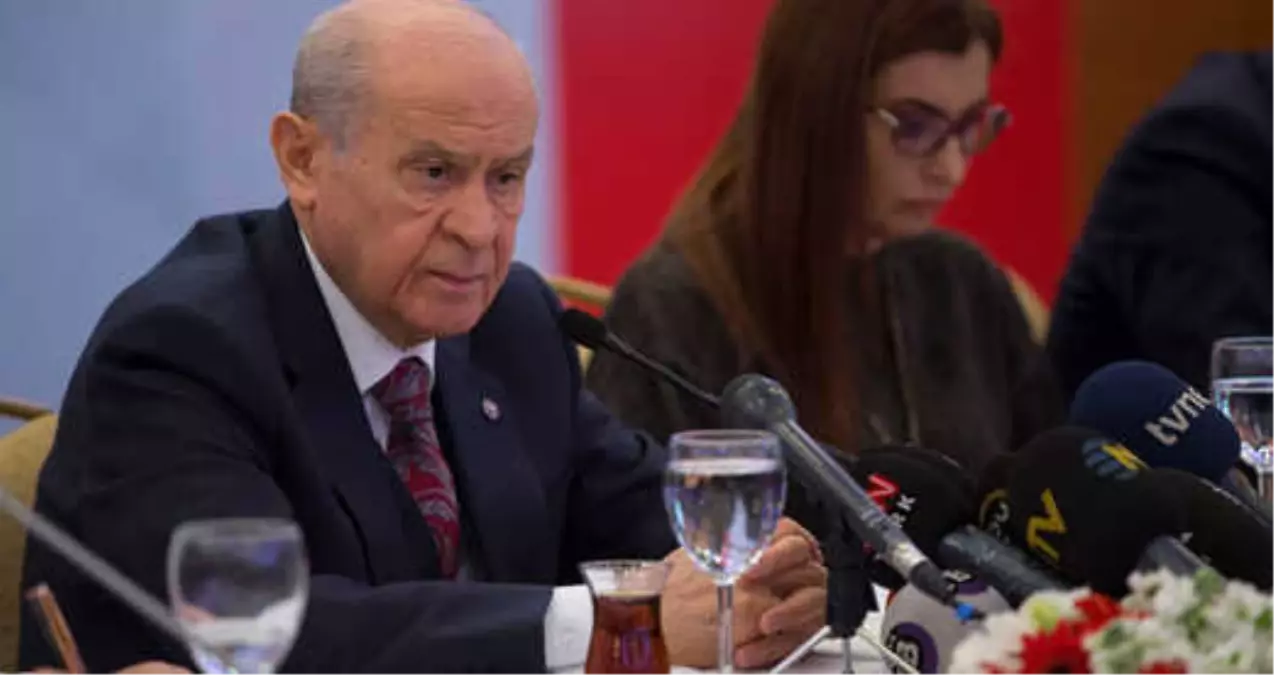 Bahçeli: MHP, 2019\'da Aday Göstermeyecek, Erdoğan\'ı Destekleyecek