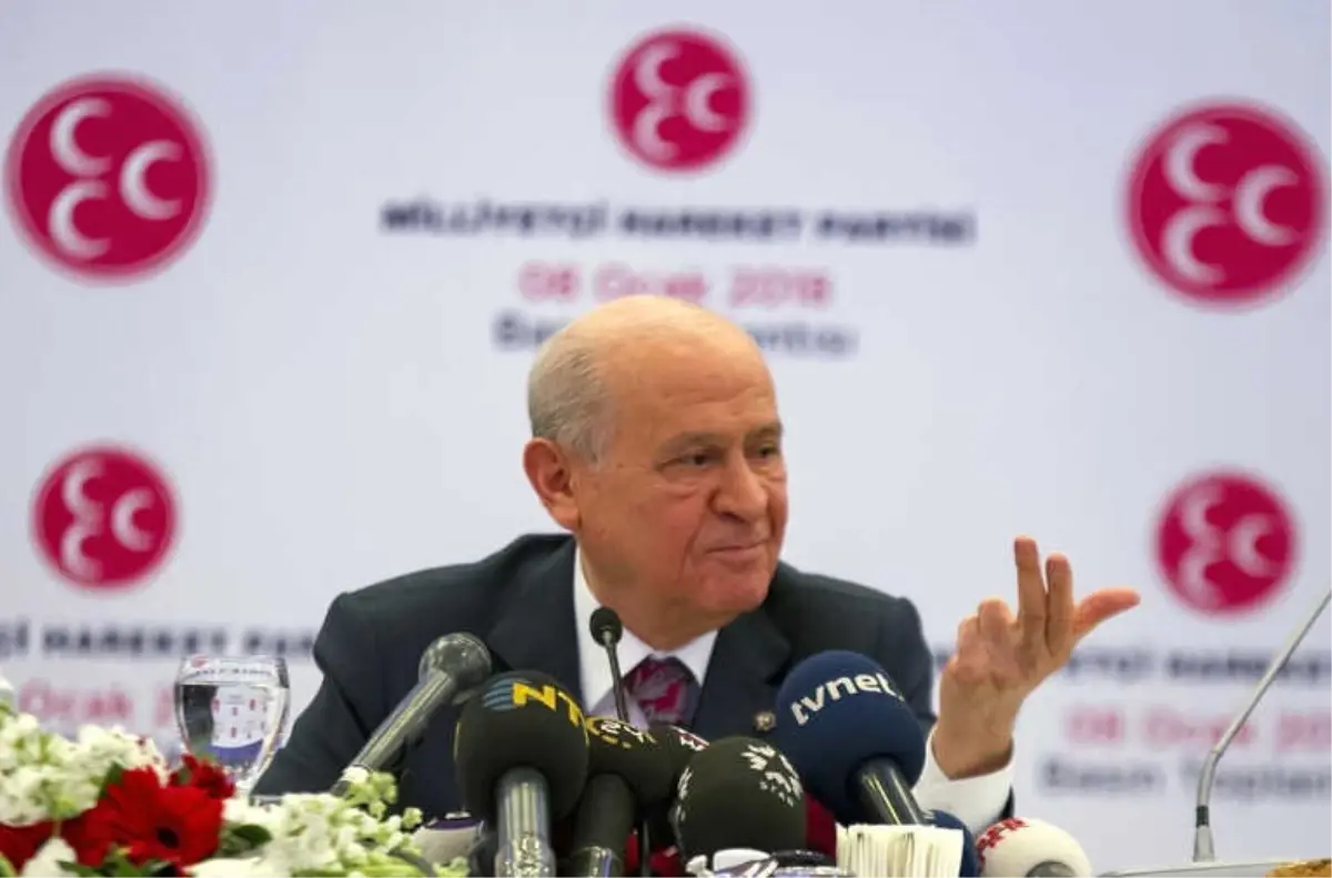 Bahçeli: "Mhp, Cumhurbaşkanlığı Adayı Göstermeyecek"