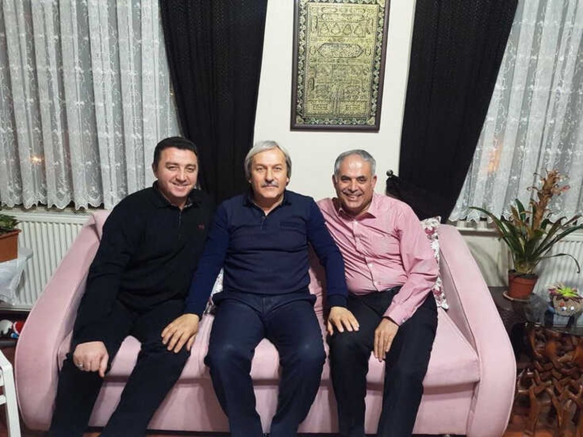 Başkan Bakıcı\'dan Münür Şahin\'e Geçmiş Olsun Ziyareti