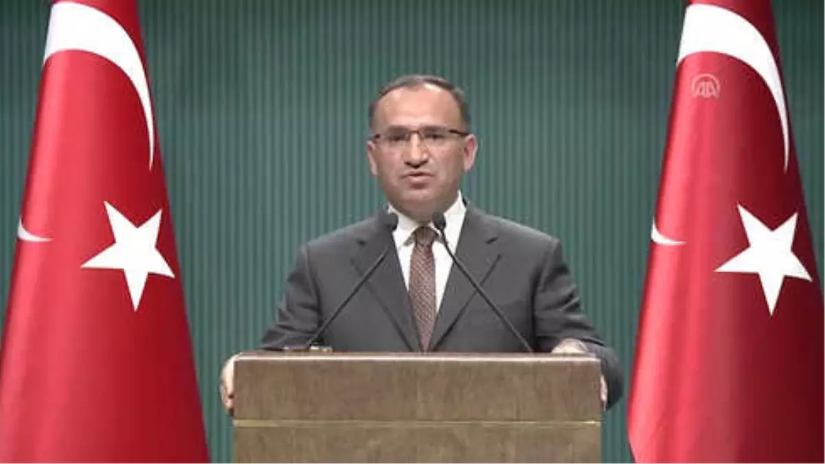 Bozdağ: "(Bahçeli\'nin) Cumhurbaşkanımızı Destekleme Konusundaki Açıklaması Memnuniyet Vericidir"