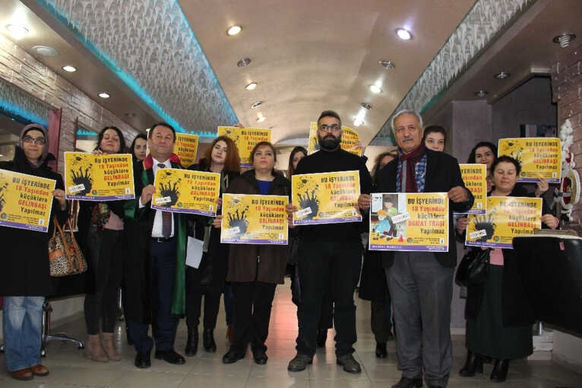 Çocuk Gelin ve Damatlara Kuaför Hizmeti Verilmeyecek