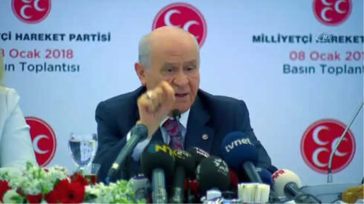 Devlet Bahçeli: "Mhp, İttifak Olursa İttifakla, Olmazsa Kendi Partisi Olarak Milletvekili...