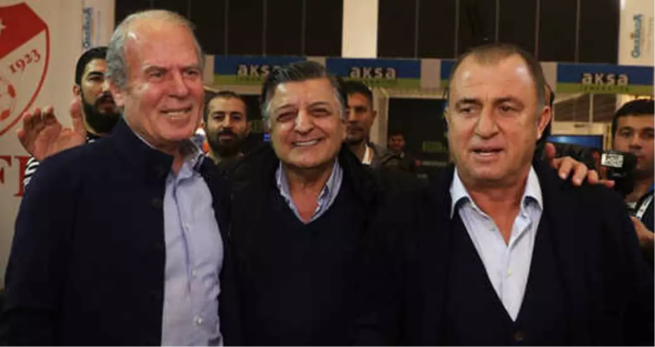Fatih Terim, Yılmaz Vural ve Mustafa Denizli Bir Araya Geldi