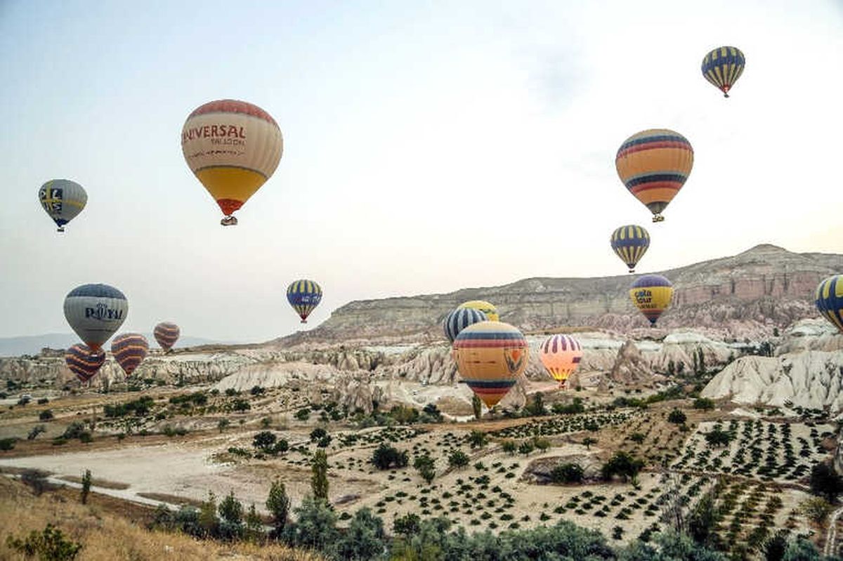 Kapadokya\'da 2017 Yılında 247 Gün Balon Turu Yapıldı