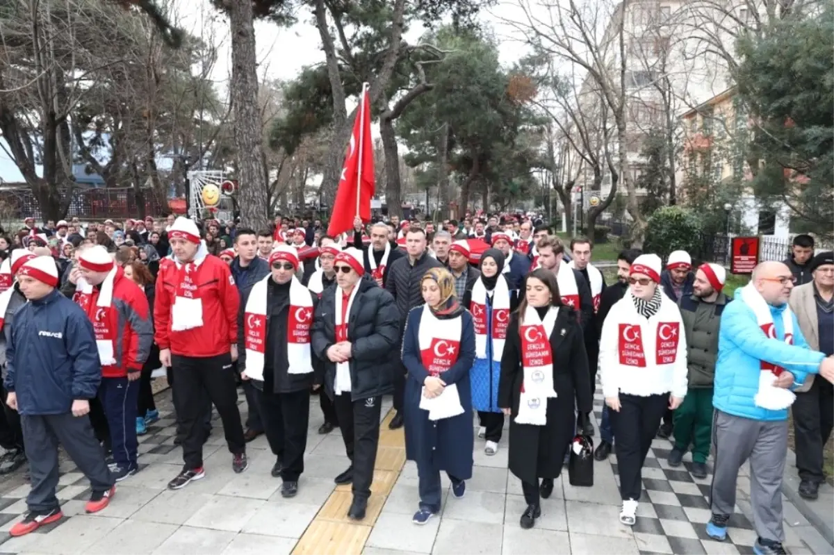 Kırklareliler Sarıkamış Şehitleri İçin Yürüdü