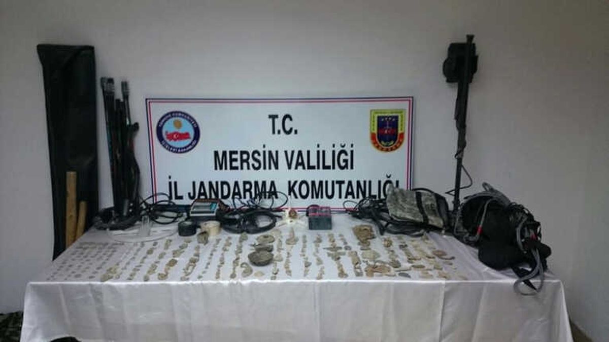 Mersin\'de Tarihi Eser Operasyonu