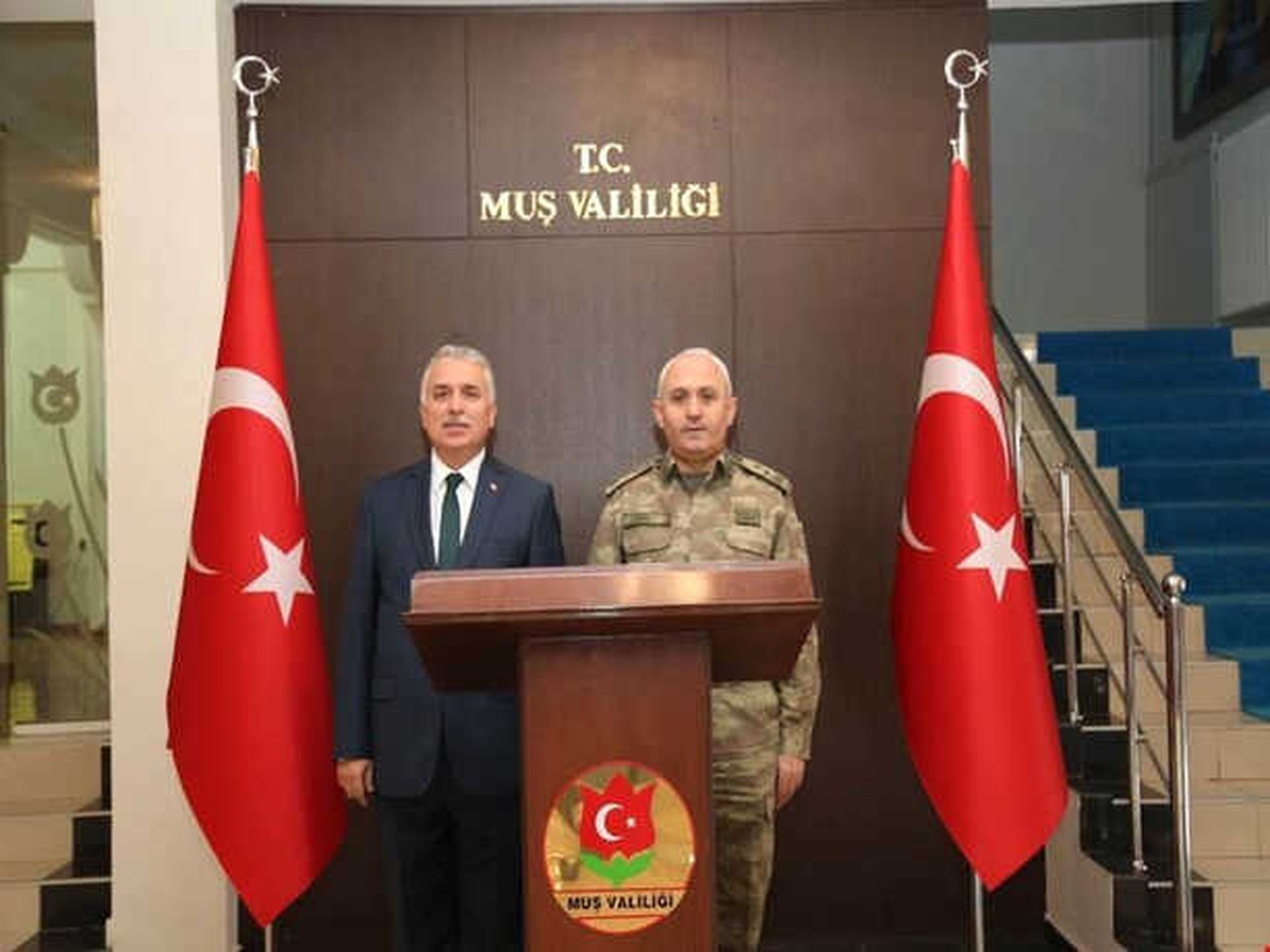 Tümgeneral Güney\'den Vali Yıldırım\'a Ziyaret
