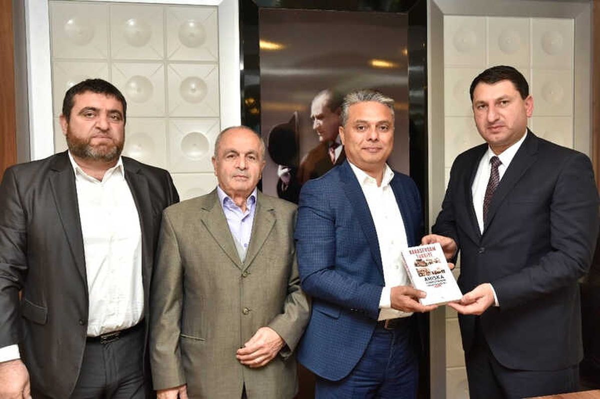 Uysal, Ahıska Türkler Birliğini Ağırladı