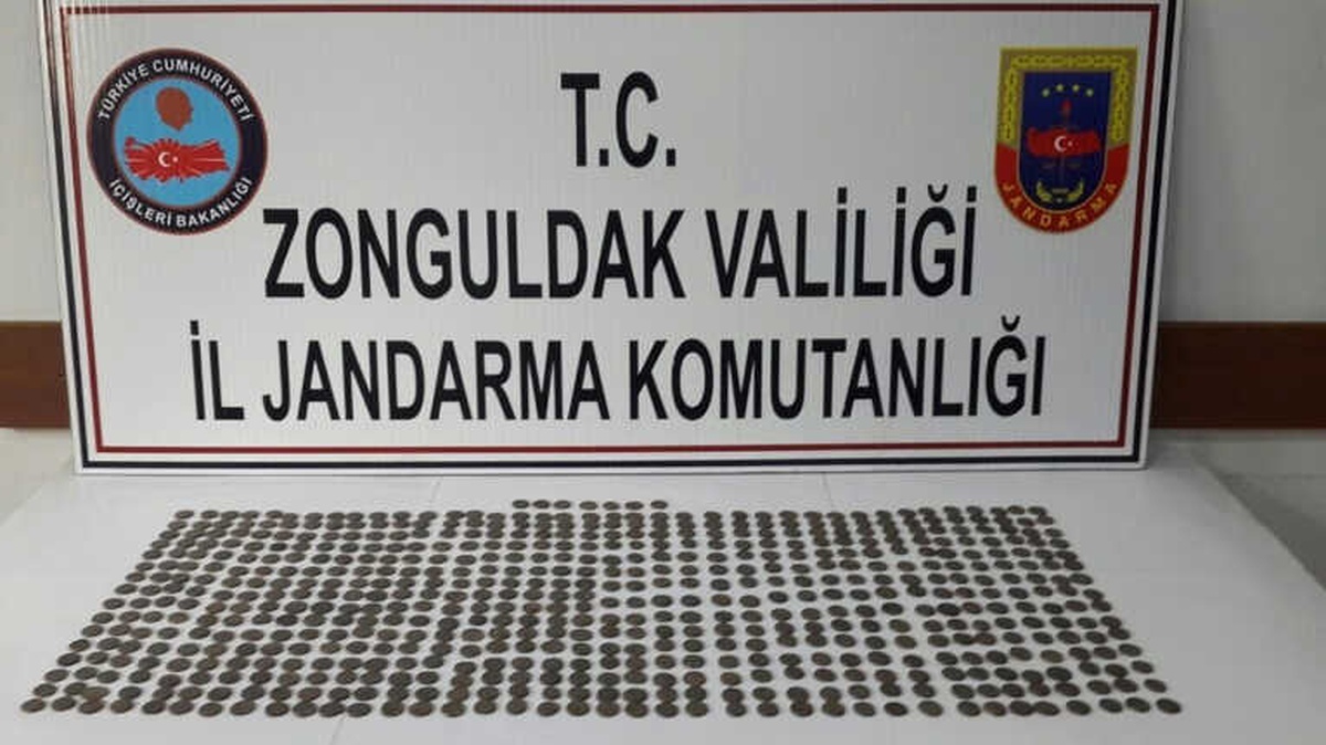 Zonguldak\'ta Antik Yunan Dönemine Ait Sikkeler Ele Geçirildi