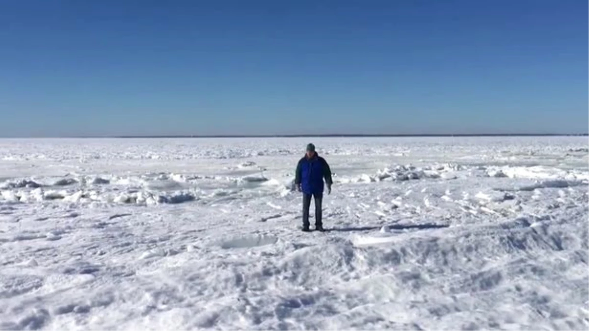 ABD\'de Atlantik Okyanusu Kıyıları Dondu!