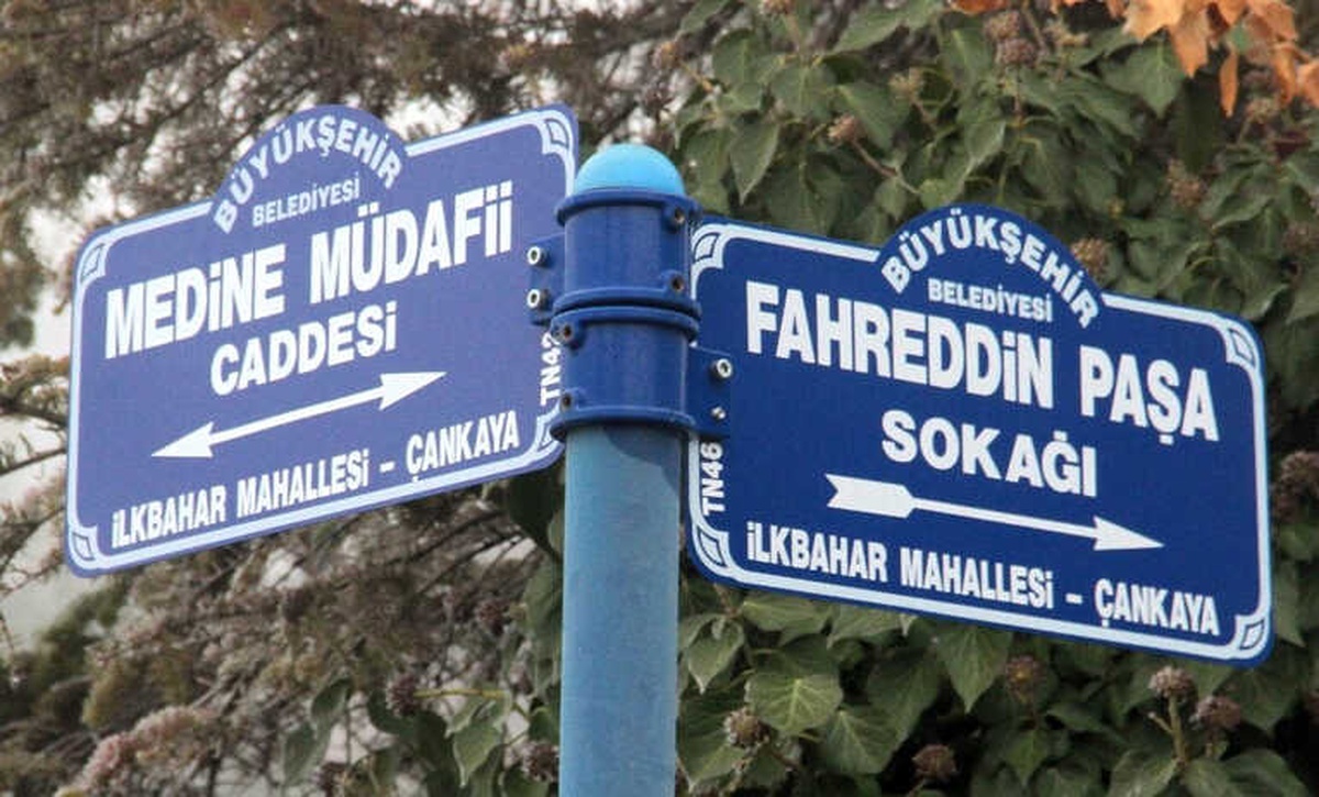 Bae Büyükelçiliğinin Sokağına \'Fahreddin Paşa\' İsmi Verildi